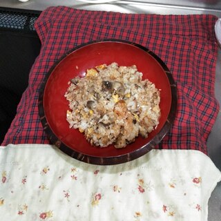 こんがりソース炒飯